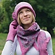 Заказать Шляпка женская. Шапка женская шерстяная " Нежность Маргаритки. Бекетова Наталья BeknataFelting. Ярмарка Мастеров. . Шапки Фото №3