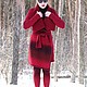 Заказать Кардиган " вишня". Ольга Бахвалова (olgabah). Ярмарка Мастеров. . Кардиганы Фото №3