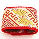 Bracelet nettle wide with Slavic symbols Makosh. Folk decorations. Nettle products (Krapivamm). Online shopping on My Livemaster.  Фото №2