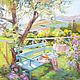 Sunny day. 60h70 cm, oil Painting. Pictures. Sunny palette. Inna (sunny-palette). Online shopping on My Livemaster.  Фото №2