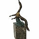 Парящий орел из бронзы. Статуэтки. ARTs & CRAFTs. Интернет-магазин Ярмарка Мастеров.  Фото №2