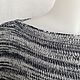Женский вязаный топ туника из шелка и хлопка. Джемперы. Ольга (olga-knitted-clothes). Ярмарка Мастеров.  Фото №8