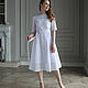 Order Dress ALEXANDRIA cotton 100% sewing on cotton lining. BRAGUTSA. Livemaster. . Dresses Фото №3