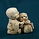 Friends – okimono-netsuke from mammoth tusk. Figurines. NGS Masters. Online shopping on My Livemaster.  Фото №2