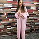 Order Women's pink cardigan. SHAPAR - knitting clothes. Livemaster. . Cardigans Фото №3
