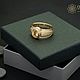 Кольцо с желтым сапфиром. Золото 750. Кольца. Лада. Сакральные украшения GoldGem. Ярмарка Мастеров.  Фото №4