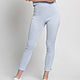 Narrow knitted pale blue trousers, Pants, Tolyatti,  Фото №1