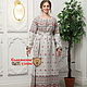 Dress cotton in Russian style' Dobromira ' ornament, Dresses, St. Petersburg,  Фото №1