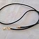 Order 3 mm rubber cord with 585 gold. marusjy. Livemaster. . Chokers Фото №3