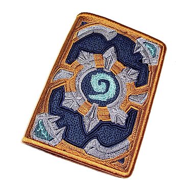 Сумки ручной работы. Ярмарка Мастеров - ручная работа Обложка для паспорта " Hearthstone ". Handmade.