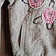 Women's linen bomber jacket with insulation 'Nostalgia'. Bombers. ZanKa. My Livemaster. Фото №5