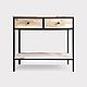 Solid oak console in Loft style 'Classic White'. Consoles. Custom furniture making U.LOFT. Online shopping on My Livemaster.  Фото №2