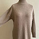 Заказать Платье кашемировое оверсайз с поясом. FAVORITE KNITWEAR (Наталья). Ярмарка Мастеров. . Платья Фото №3