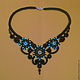 Jewelry set (necklace, earrings, bracelet) Tatiana day. Necklace. Elena Rodina. My Livemaster. Фото №4