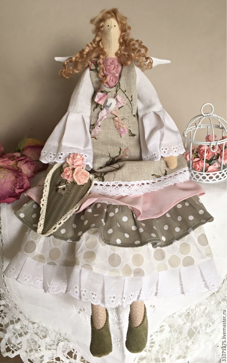 Кукла тильда - Ангел домашнего уюта: выкройка дли шитья