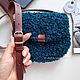 Заказать Кудрявая сумка клатч барашек букле ручная работа зимняя. jute_moments/by Nadin Shcherbakova. Ярмарка Мастеров. . Клатчи Фото №3