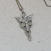 Украшения handmade. Livemaster - original item Silver Elven pendant 