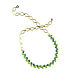 Green necklace made of natural pearls ' Green light'. Necklace. Irina Moro. My Livemaster. Фото №6