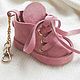 Order Leather pink keychain pendant on the bag CUTE SHOE-3 made of suede. Irina Vladi. Livemaster. . Key chain Фото №3