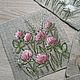 Ткани для лоскутного шитья. Полевые цветы. Купон с росписью. Пэчворк. Ткани. Художник Наталья Мигурская. Ярмарка Мастеров.  Фото №8