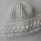 Order Women's hat with a cross braid. IrinaTur.HandMade. Livemaster. . Caps Фото №3