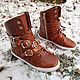 Женские кеды на меху NEVADA. Ботинки. LLASEN-SHOES. Интернет-магазин Ярмарка Мастеров.  Фото №2