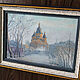 Oil painting 'Winter foggy morning'. Pictures. Zhanne Shepetova. Online shopping on My Livemaster.  Фото №2