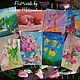 3 Sets of 8 postcards signed by Valerie Maecenatova by March 8!, Cards, Moscow,  Фото №1