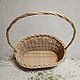 Cesta de mimbre de vid para decoración ' Regalo'. Basket. Elena Shitova - basket weaving. My Livemaster. Фото №4