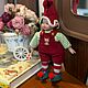 Рождественский эльф (кукла ручной работы). Интерьерная кукла. Ольга Беляева (Безрукова). Интернет-магазин Ярмарка Мастеров.  Фото №2