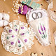 Needlework set: needle case for scissors. Needle beds. kraSochno! (Olga). My Livemaster. Фото №6