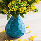 Vase 'Astra Marine L'. Vases. Hill & Mill. Online shopping on My Livemaster.  Фото №2