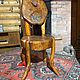 Oak chair with carved elements (Shoe and hoof), Chairs, Moscow,  Фото №1