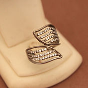 Винтаж: Кольца винтажные: Серебряное кольцо, серебро 925