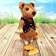 Мышонок ПИ. Мягкие игрушки. Juliacrochettoys. Ярмарка Мастеров.  Фото №4