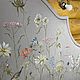 Роспись изголовья кровати. Декоративные панели. Lepota_russe |Фарфор и дерево|. Интернет-магазин Ярмарка Мастеров.  Фото №2