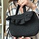 Сумка Рюши (ручная работа). Сумка через плечо. my_wool_story. Интернет-магазин Ярмарка Мастеров.  Фото №2