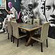 Стол обеденный CARBON. Столы. BULL WULL FURNITURE. Интернет-магазин Ярмарка Мастеров.  Фото №2