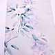 Japanese silk 'Gray-blue haze'. Fabric. Fabrics from Japan. Online shopping on My Livemaster.  Фото №2