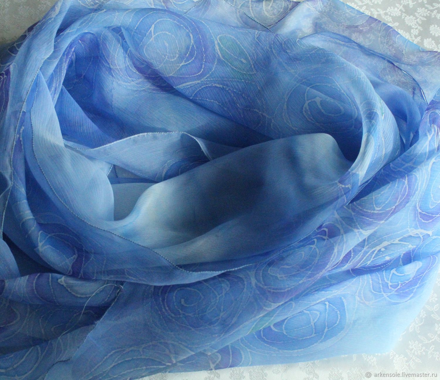 Роза Паркс синий платок