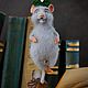 Валяная мышь Джинн / игрушка из шерсти. Сухое валяние. Декор, Войлочная игрушка, Краснодар,  Фото №1