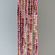 Рубин и сапфир, бусины огранка 2 мм. Бусины. magic beads. Ярмарка Мастеров.  Фото №4
