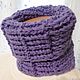 Snood purple-lilac. Snudy1. Milada  - Needlewoman. Online shopping on My Livemaster.  Фото №2