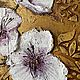 Картина «Букет на золотом». Картины. Картины и Керамика (tiblochka). Ярмарка Мастеров.  Фото №4