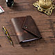 A notebook on a leather magnet, Notebook, Moscow,  Фото №1