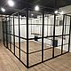 Заказать Угловая лофт перегородка с амбарным механизмом. Артур Шаумян (style-loft). Ярмарка Мастеров. . Двери Фото №3