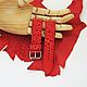 Ремешок для часов. Кожа жабы. Красный. Ремешок для часов. Ремешки для часов от ArtElen. Ярмарка Мастеров.  Фото №6