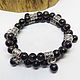 A bracelet made of nuummite Locke. Bead bracelet. Selberiya shop. My Livemaster. Фото №5
