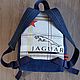 Order  Children's Backpack Arithmetic Backpack for 2-5 years. Quilting and something else. Livemaster. . Backpacks Фото №3