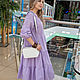 Cotton dress, Lilac mist model, a gift to a girl. Dresses. Blouse Blues. My Livemaster. Фото №4